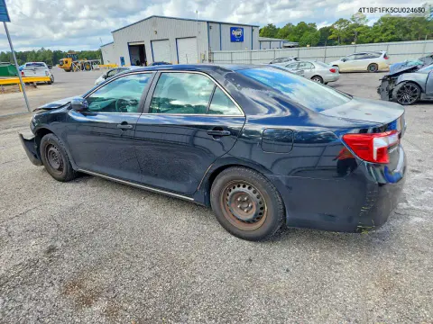 2012 Toyota Camry Le VIN 4T1BF1FK5CU024650 фото 2