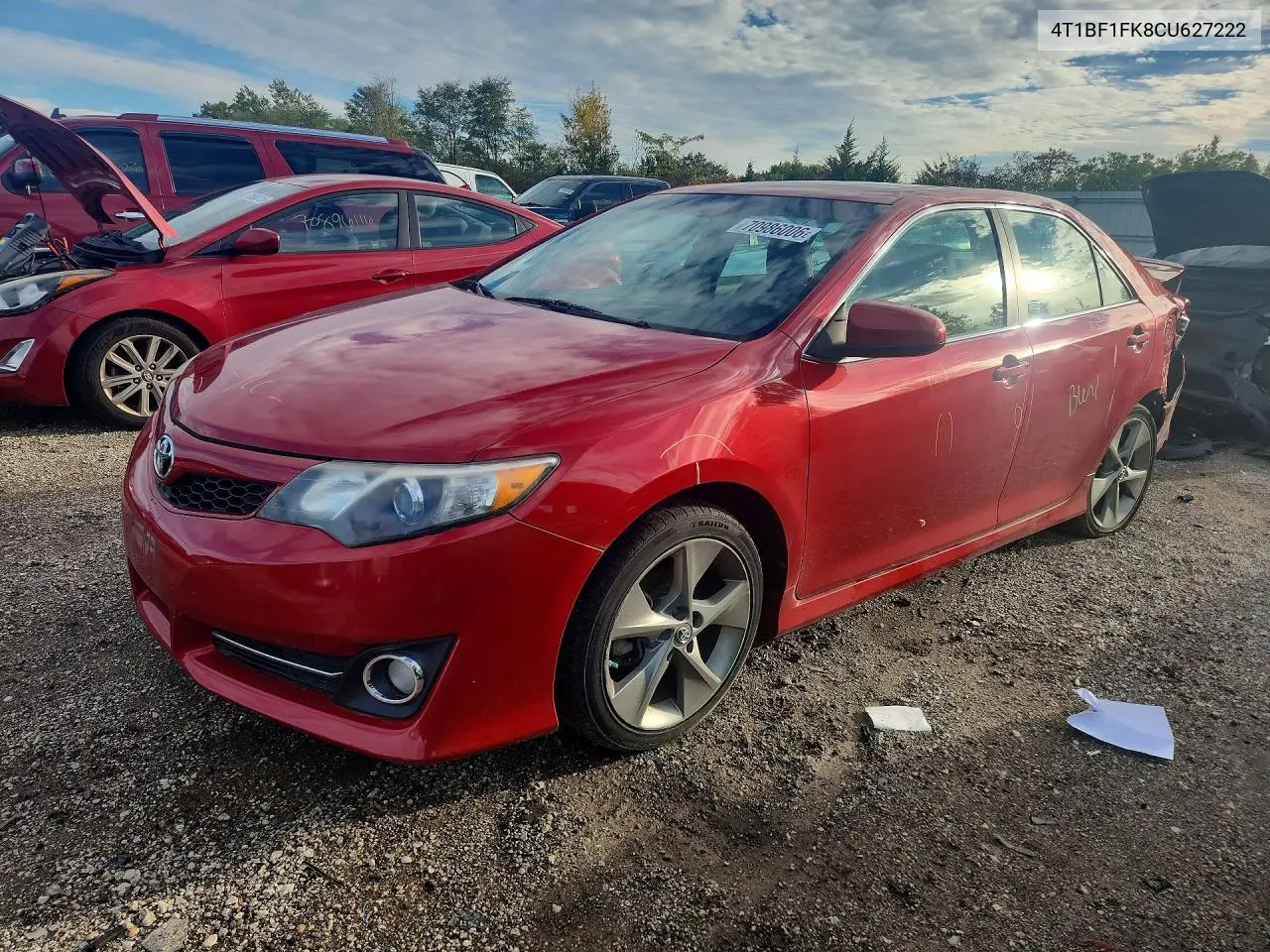 2012 Toyota Camry Se Sport Limited Edition VIN 4T1BF1FK8CU627222 фото 1