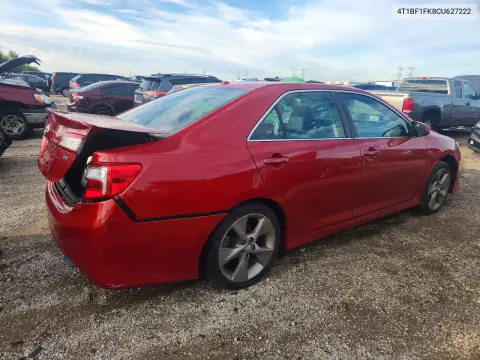 2012 Toyota Camry Se Sport Limited Edition VIN 4T1BF1FK8CU627222 фото 3