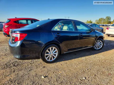 2012 Toyota Camry Hybrid Xle VIN 4T1BD1FK4CU062683 фото 3