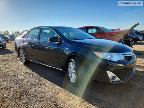 2012 Toyota Camry Hybrid Xle VIN 4T1BD1FK4CU062683 фото 4