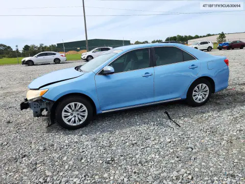 4T1BF1FK9CU630694 — 2012 Toyota Camry, Передняя часть, фото до ремонта