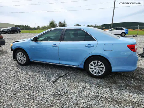 2012 Toyota Camry Le VIN 4T1BF1FK9CU630694 фото 2