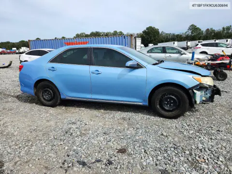 2012 Toyota Camry Le VIN 4T1BF1FK9CU630694 фото 4