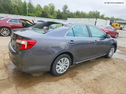2012 Toyota Camry Le VIN 4T1BF1FK1CU090516 фото 3