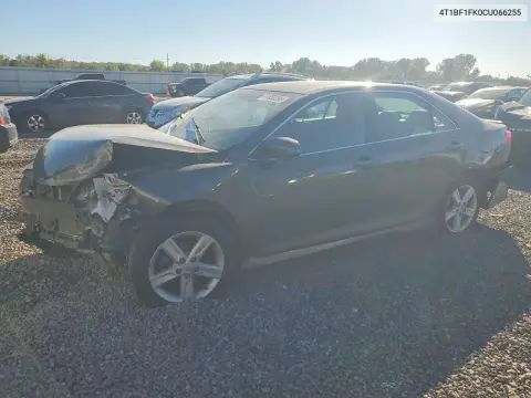 4T1BF1FK0CU066255 — 2012 Toyota Camry, Передняя часть, фото до ремонта
