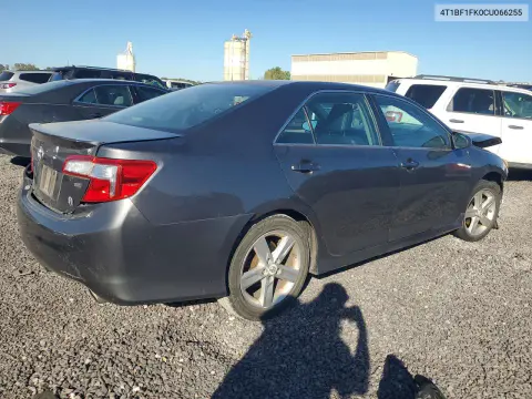 2012 Toyota Camry Se VIN 4T1BF1FK0CU066255 фото 3