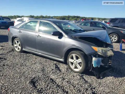 2012 Toyota Camry Se VIN 4T1BF1FK0CU066255 фото 4