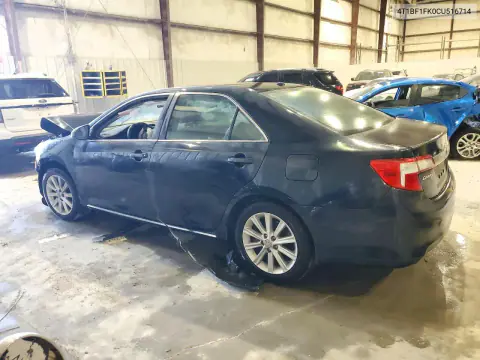 2012 Toyota Camry Xle VIN 4T1BF1FK0CU516714 фото 2