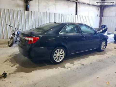 2012 Toyota Camry Xle VIN 4T1BF1FK0CU516714 фото 3