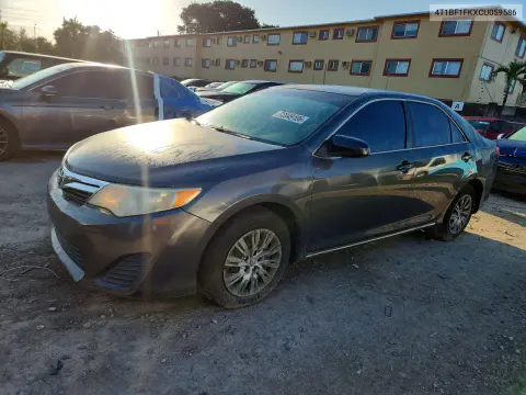 4T1BF1FKXCU059586 — 2012 Toyota Camry, Мелкие вмятины и царапины, фото до ремонта