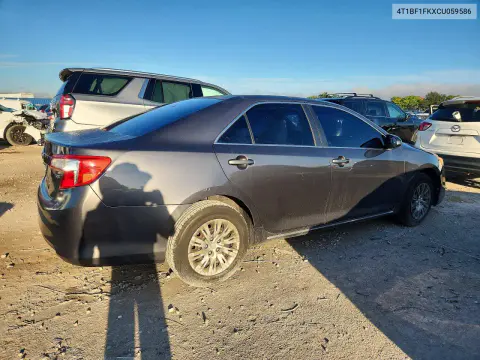 2012 Toyota Camry Le VIN 4T1BF1FKXCU059586 фото 3