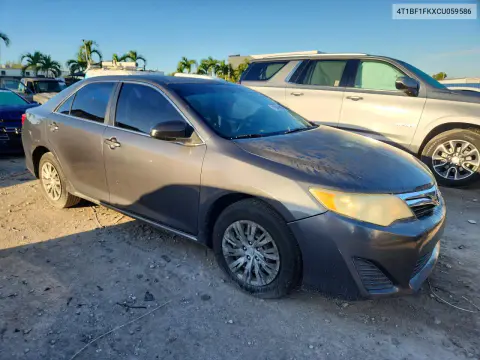 2012 Toyota Camry Le VIN 4T1BF1FKXCU059586 фото 4