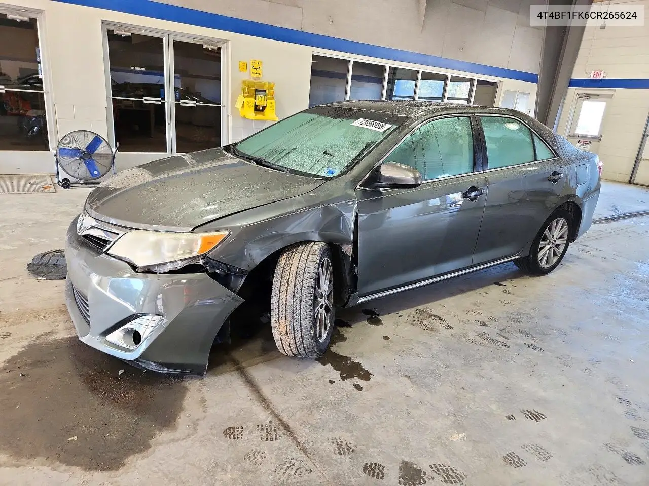 4T4BF1FK6CR265624 Toyota Camry 2012 — повреждение Передняя часть, фото до ремонта