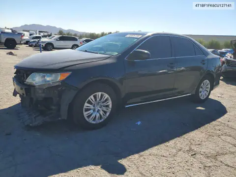 4T1BF1FK6CU127141 — 2012 Toyota Camry, Передняя часть, фото до ремонта
