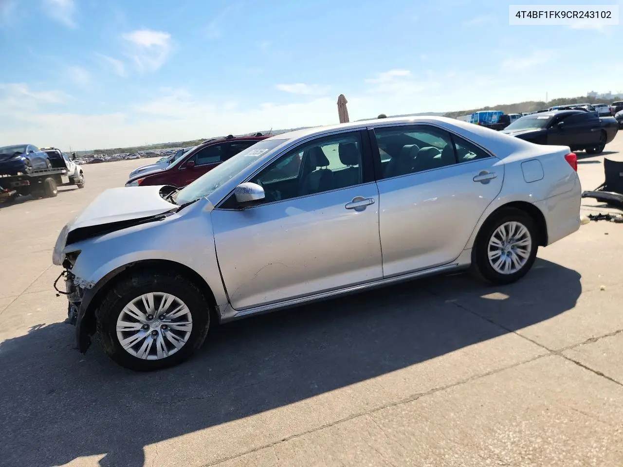 2012 Toyota Camry Le VIN 4T4BF1FK9CR243102 фото 1