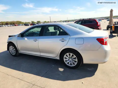 2012 Toyota Camry Le VIN 4T4BF1FK9CR243102 фото 2