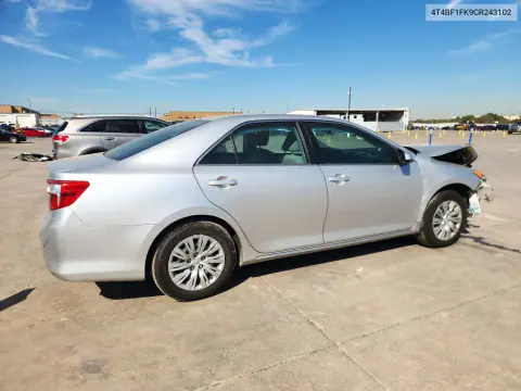 2012 Toyota Camry Le VIN 4T4BF1FK9CR243102 фото 3