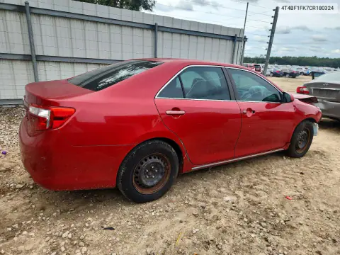 2012 Toyota Camry Le VIN 4T4BF1FK7CR180324 фото 3