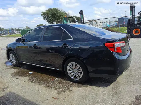2012 Toyota Camry Le VIN 4T1BF1FK7CU103818 фото 2