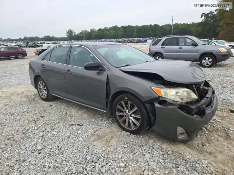 2012 Toyota Camry Xle VIN 4T1BF1FK0CU585371 фото 4