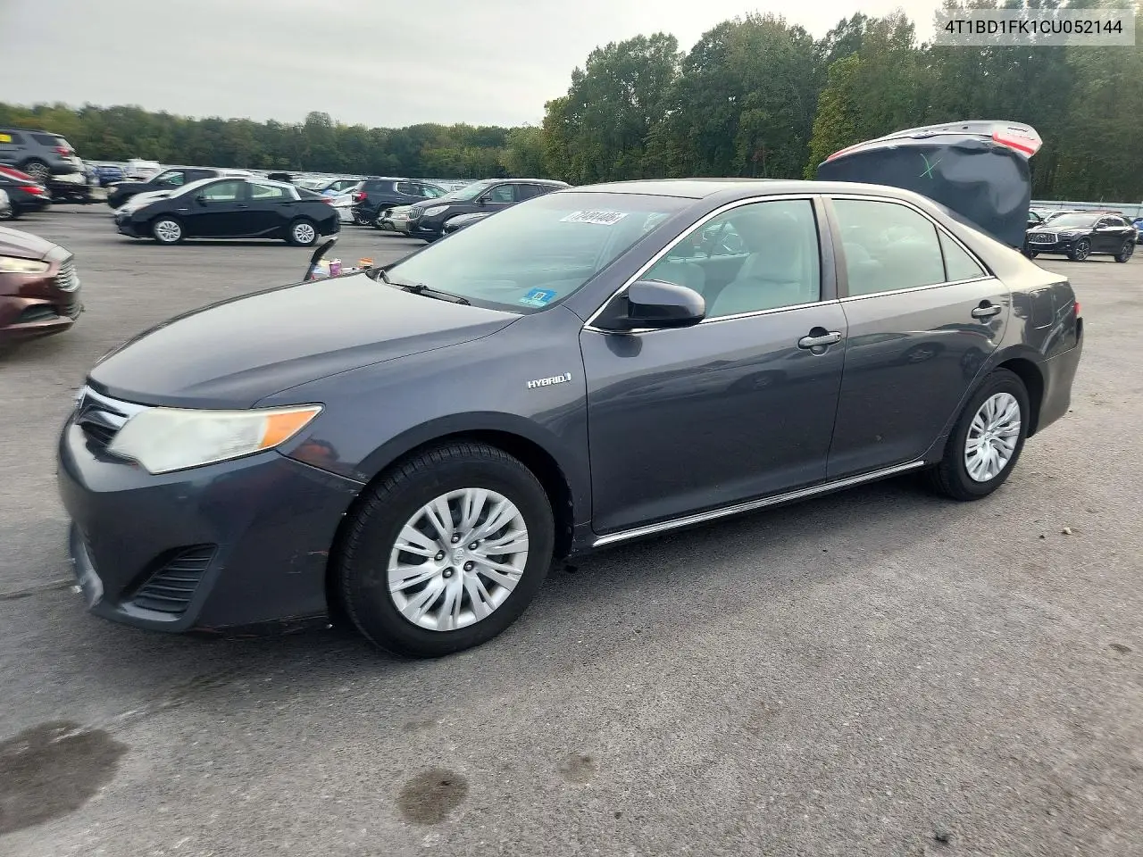 2012 Toyota Camry Hybrid Le VIN 4T1BD1FK1CU052144 фото 1