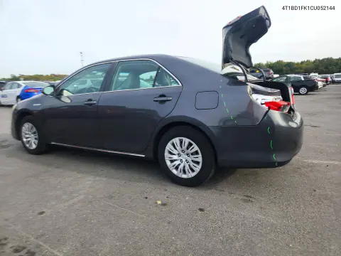 2012 Toyota Camry Hybrid Le VIN 4T1BD1FK1CU052144 фото 2