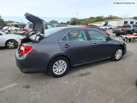 2012 Toyota Camry Hybrid Le VIN 4T1BD1FK1CU052144 фото 3