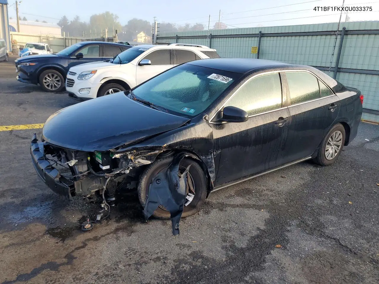 2012 Toyota Camry Hybrid Le VIN 4T1BF1FKXCU033375 фото 1