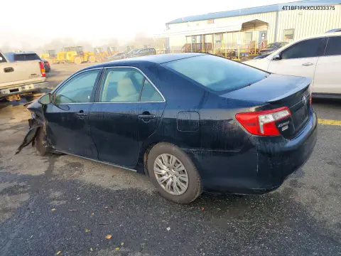 2012 Toyota Camry Hybrid Le VIN 4T1BF1FKXCU033375 фото 2