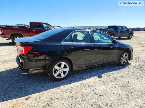 4T1BF1FK0CU161401 — 2012 Toyota Camry, фото 3 с аукциона Copart, Задняя часть