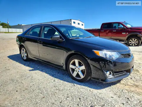 4T1BF1FK0CU161401 — 2012 Toyota Camry, фото 4 с аукциона Copart, Задняя часть
