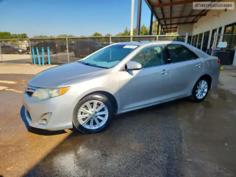 4T1BK1FKXCU518580 — 2012 Toyota Camry, Мелкие вмятины и царапины, фото до ремонта