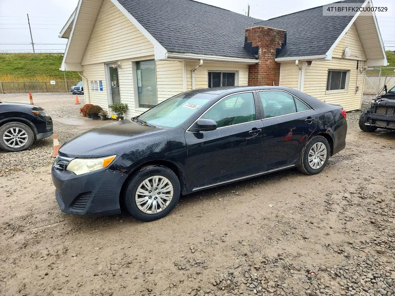4T1BF1FK2CU007529 Toyota Camry 2012 — повреждение Передняя часть, фото до ремонта
