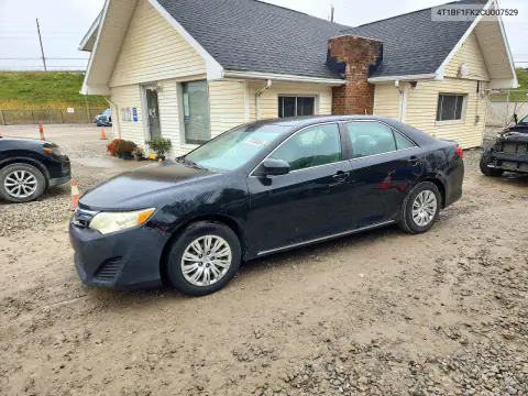 4T1BF1FK2CU007529 — 2012 Toyota Camry, Передняя часть, фото до ремонта