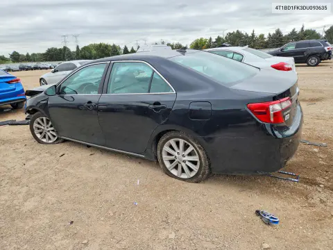 2013 Toyota Camry Hybrid Xle VIN 4T1BD1FK3DU093635 фото 2