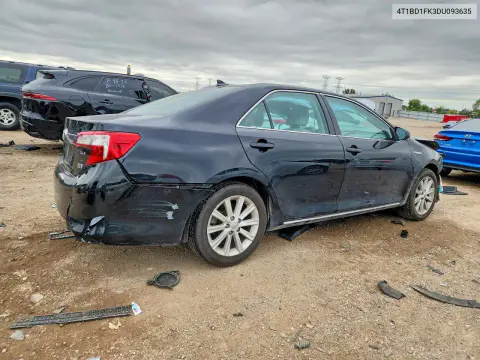 2013 Toyota Camry Hybrid Xle VIN 4T1BD1FK3DU093635 фото 3