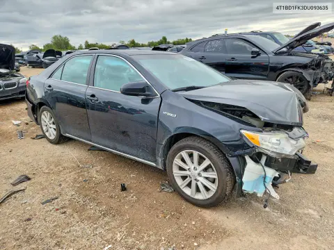 2013 Toyota Camry Hybrid Xle VIN 4T1BD1FK3DU093635 фото 4