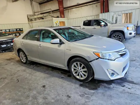 2013 Toyota Camry Hybrid Xle VIN 4T1BD1FK9DU090786 фото 4