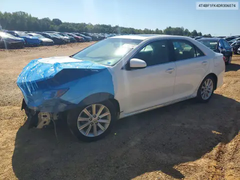 4T4BF1FK4DR306074 — 2013 Toyota Camry, Передняя часть, фото до ремонта