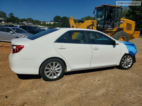 2013 Toyota Camry Xle VIN 4T4BF1FK4DR306074 фото 3