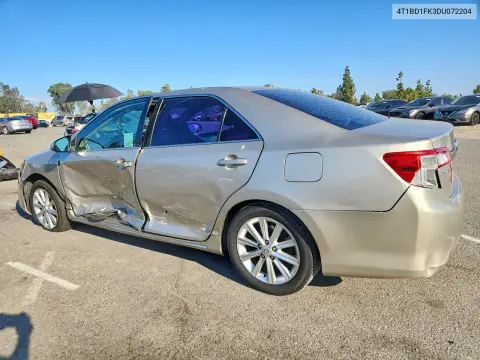 2013 Toyota Camry Hybrid Xle VIN 4T1BD1FK3DU072204 фото 2