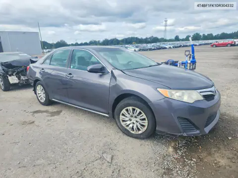 2013 Toyota Camry Le VIN 4T4BF1FK1DR304332 фото 4