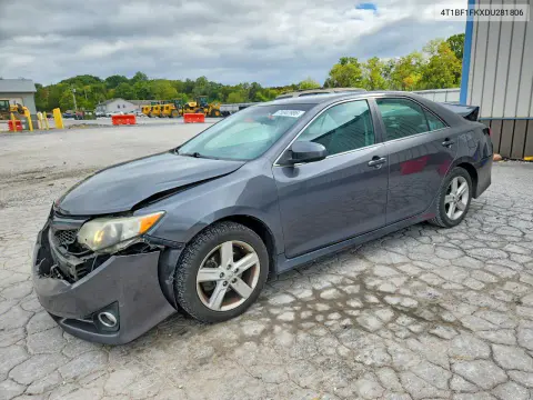 4T1BF1FKXDU281806 — 2013 Toyota Camry, Задняя часть, фото до ремонта