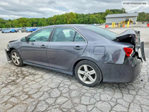 2013 Toyota Camry Se VIN 4T1BF1FKXDU281806 фото 2