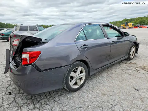 2013 Toyota Camry Se VIN 4T1BF1FKXDU281806 фото 3