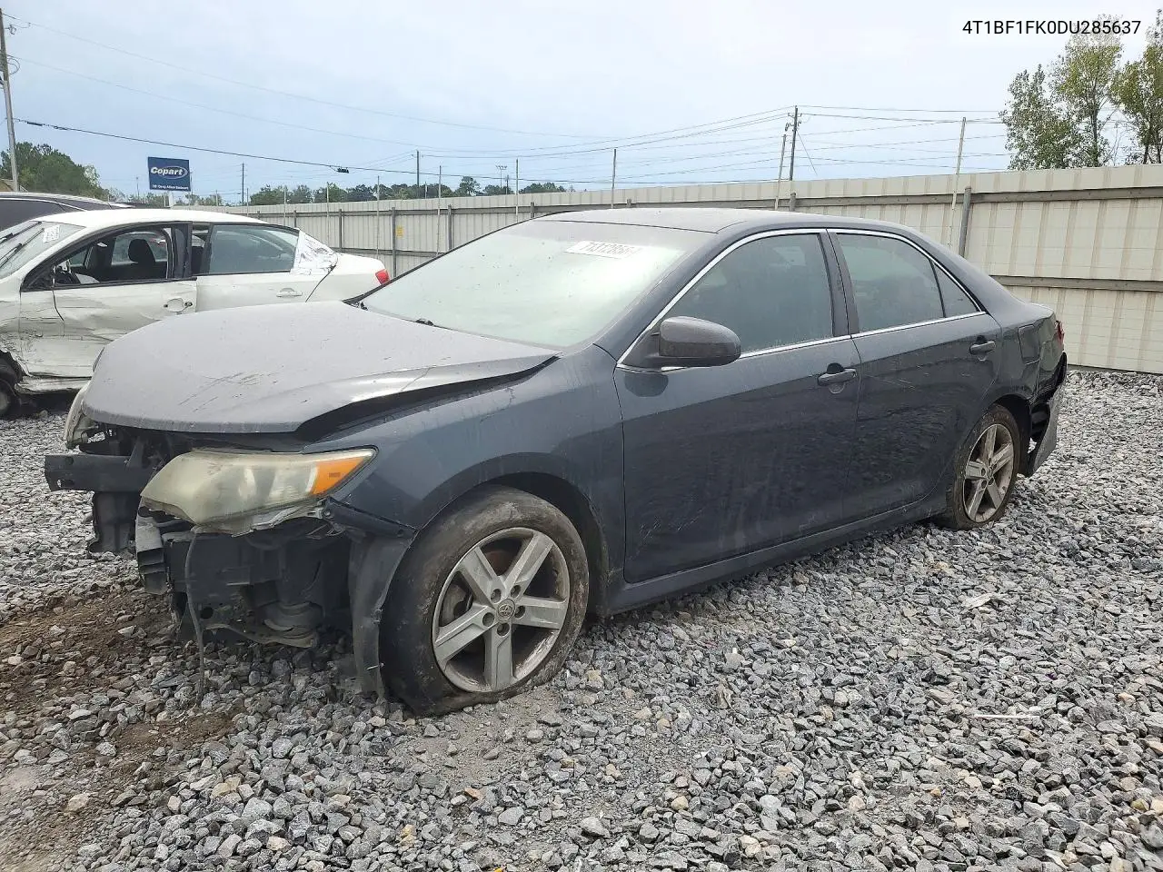 2013 Toyota Camry Se VIN 4T1BF1FK0DU285637 фото 1