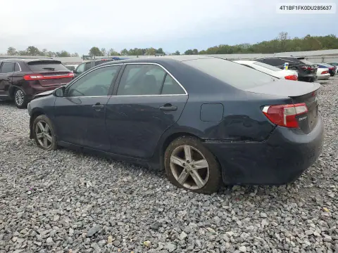 2013 Toyota Camry Se VIN 4T1BF1FK0DU285637 фото 2