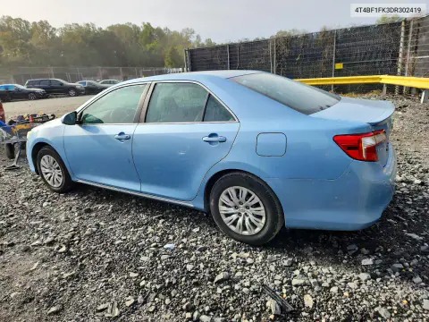 2013 Toyota Camry Le VIN 4T4BF1FK3DR302419 фото 2