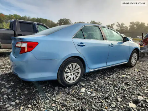 2013 Toyota Camry Le VIN 4T4BF1FK3DR302419 фото 3